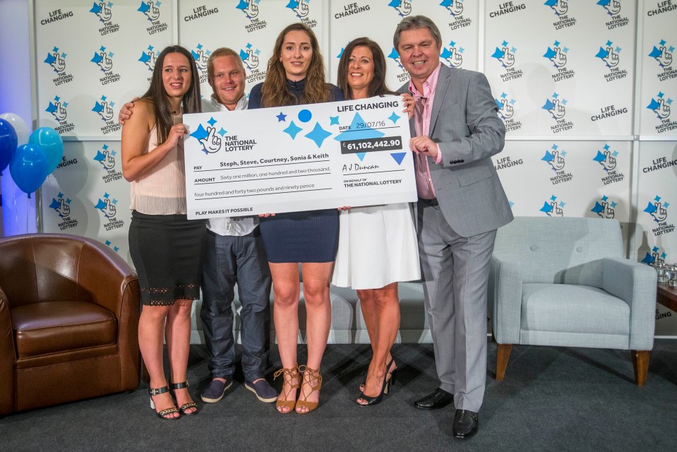 Stephanie Davies, her boyfriend Steve Powell, Courtney Davies, Sonia Davies and her partner Keith Reynolds