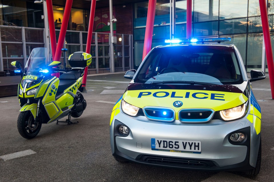 A Met Police traffic cop has been arrested over claims he robbed motorists and visited brothels while on duty (stock picture)