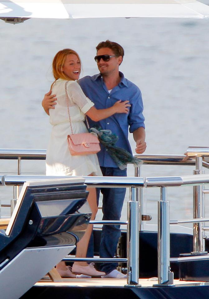 Leonardo DiCaprio and Blake Lively were spotted getting very cosy on a yacht in Cannes in May 2011 but broke it off 5 months later