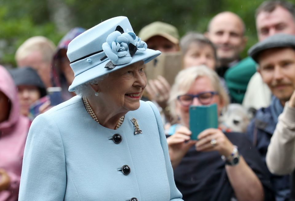 The Queen inspects the Balaklava Company, 5 Battalion The Royal Regiment of Scotland in 2019