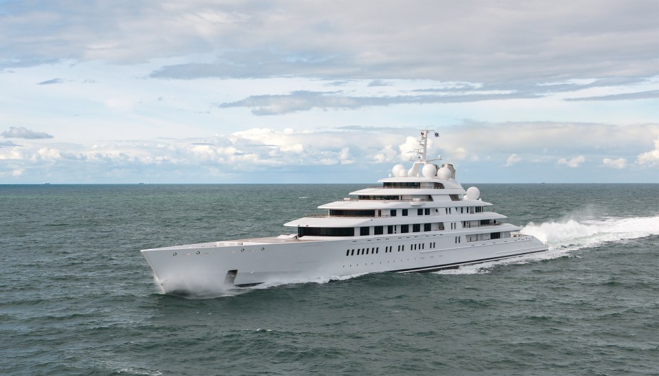 Alongside being the largest, the Azzam is also one of the fastest superyachts in the world