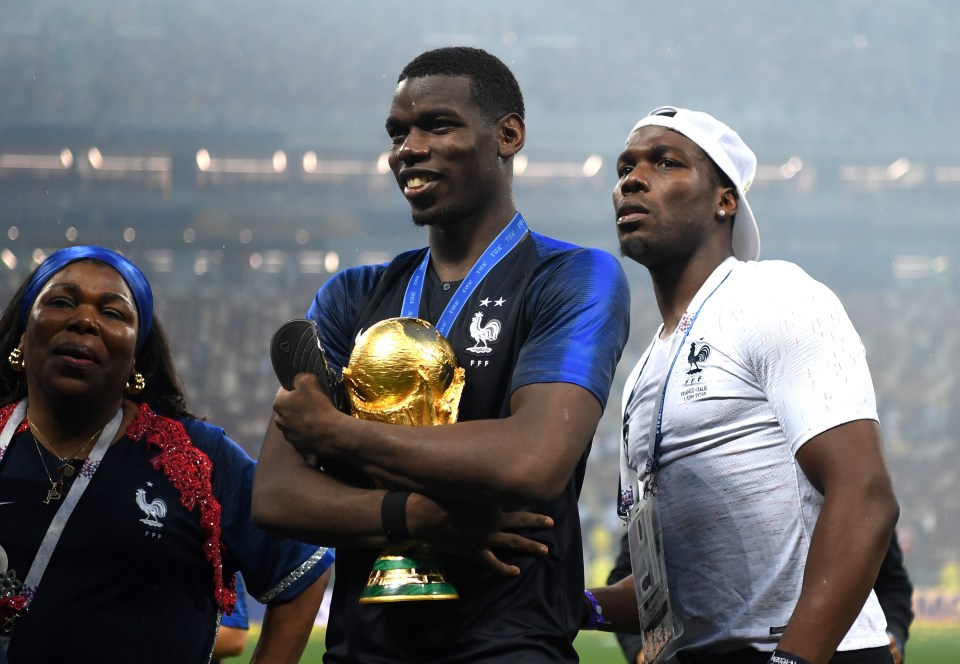 Mother Yeo (left) has been dragged into the affair involving Paul Pogba and brother Mathias (right)