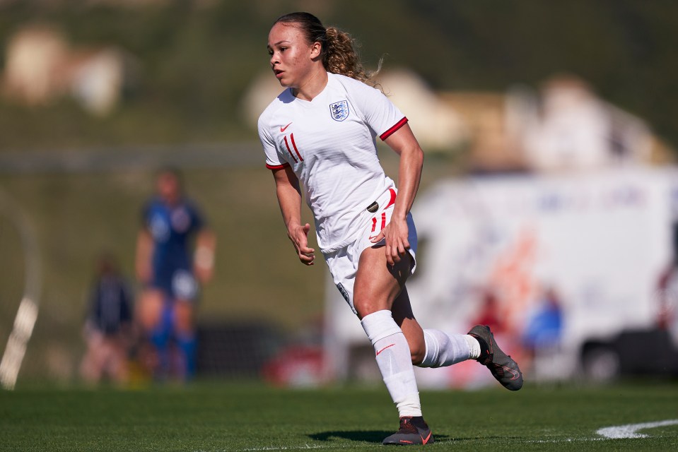 Ebony Salmon has been included in the Lionesses senior squad following her efforts for England's Under-23s