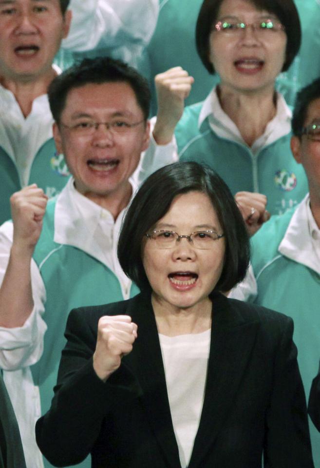 The Taiwanese president is the resolute Tsai Ing-wen