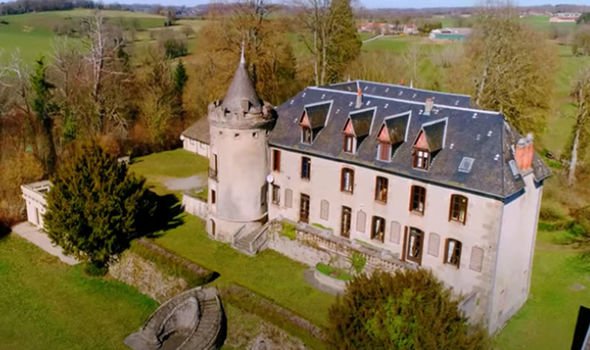 The property has been empty for 40 years before the couple moved in