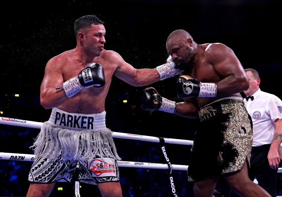 Joseph Parker beat Derek Chisora on points last December