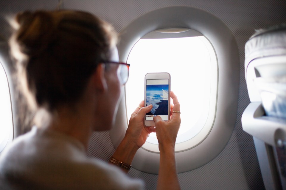 Most passengers opt for a window seat to get the best view during take off and landing