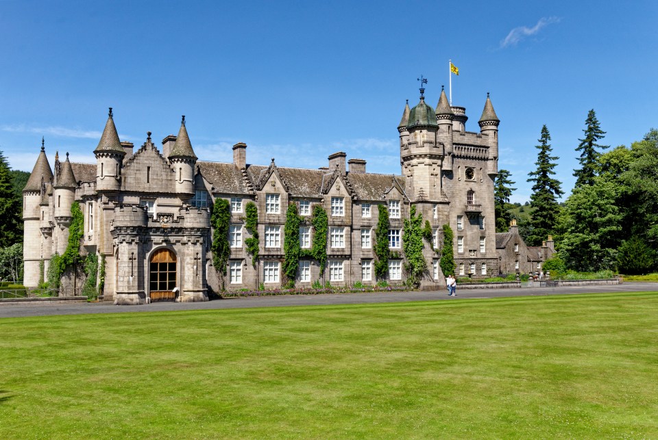 Balmoral Castle is the summer residence of the Royal Family