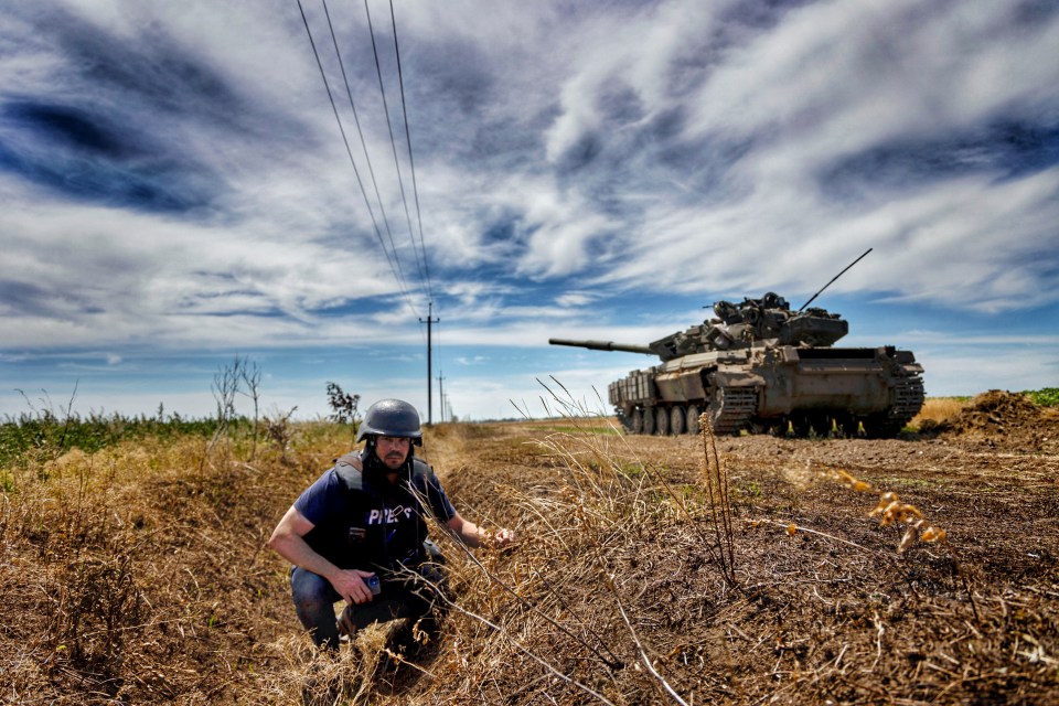 Jerome Starkey on the frontlines in the war in Ukraine