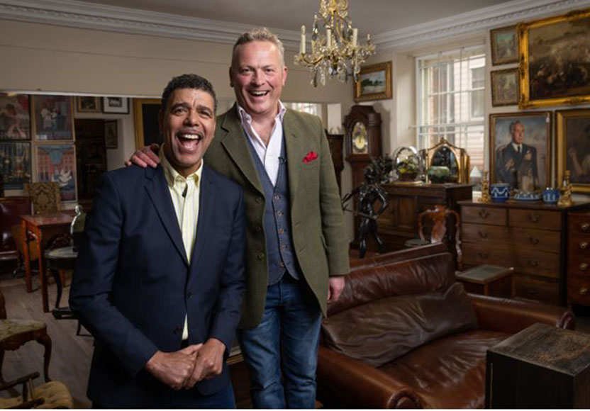 Chris Kamara joins Jules Hudson as the new host of Cash in the Attic