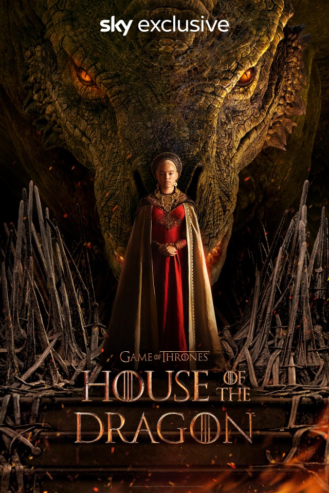 House of the Dragon is on Sky Atlantic from Monday, August 22