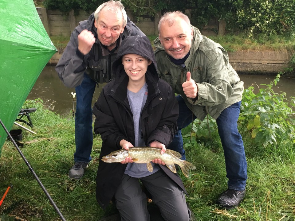 Laura has been fishing with Paul Whitehouse and Bob Mortimer