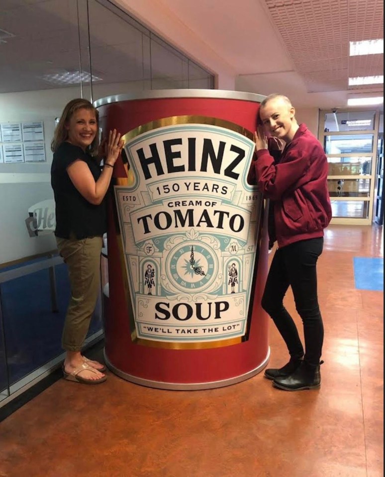 Laura's journey started her bucket list at Heinz's factory