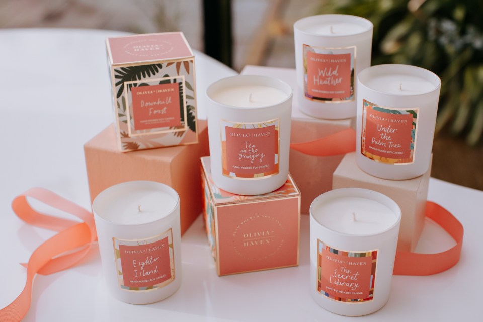 Her candles are typically priced at £31 and the Tea in the Orangery scent is the most popular