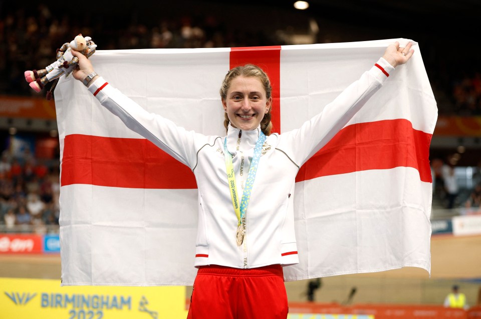 Laura Kenny won gold in the race and called it her 'proudest' moment