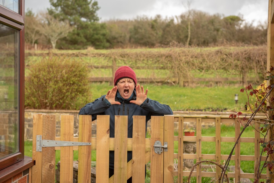 A woman vented her frustration after her neighbour stole her expensive fence. Pictured, stock image