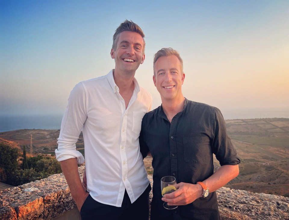 Ben and Andy recently enjoyed a holiday to Sicily