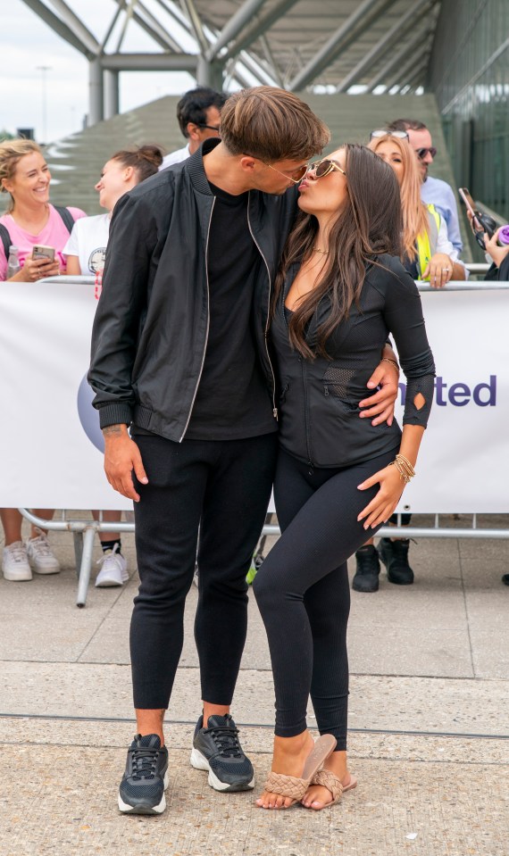 The Love Island finalists arrived back in the UK, including Gemma Owen and Luca Bish