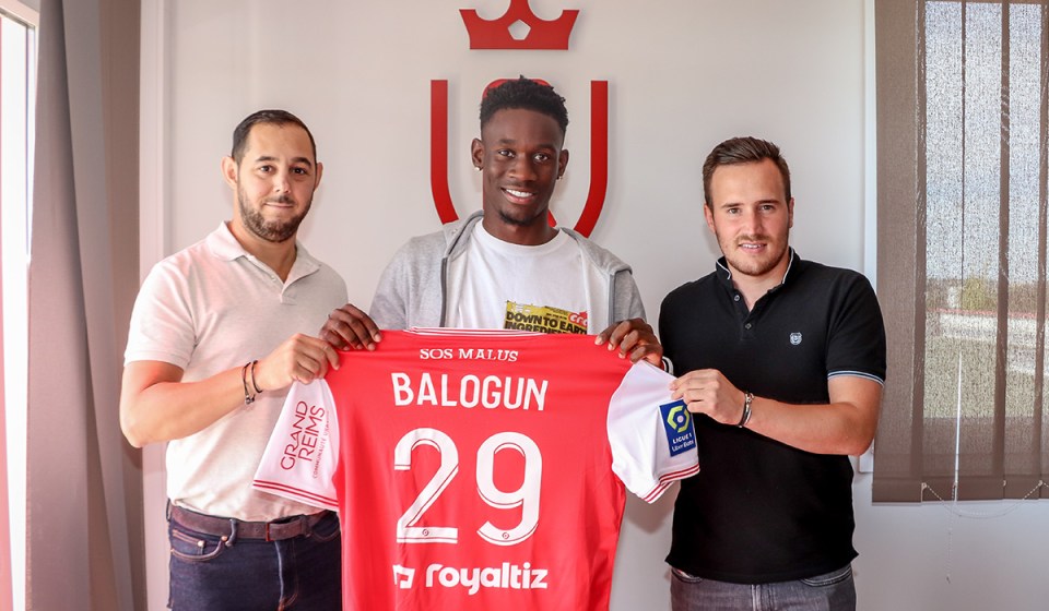 Arsenal youngster Folarin Balogun, 21, has signed for Reims on a season-long loan