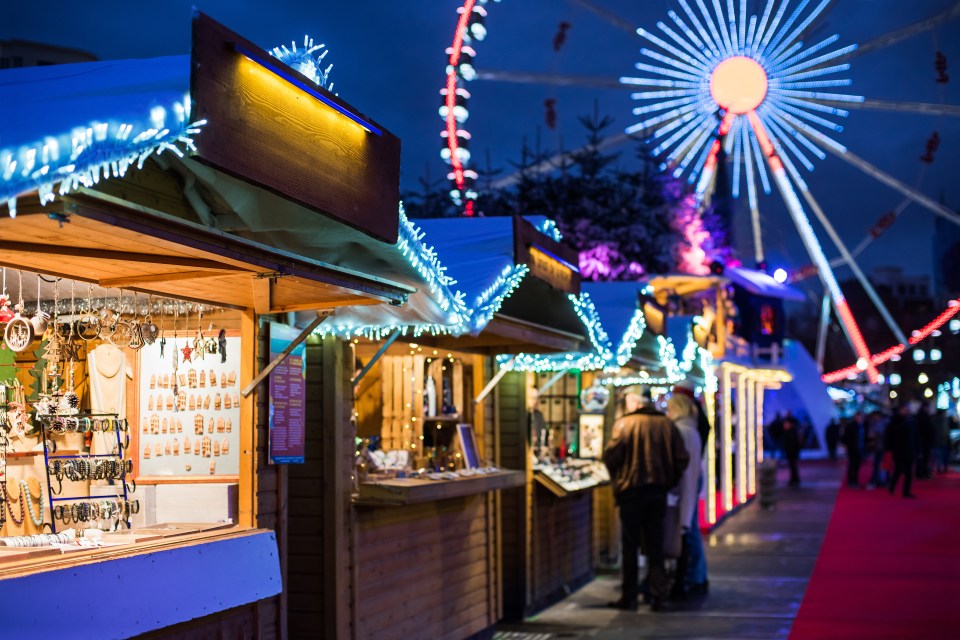 Brussels' Christmas market is spread across a few streets