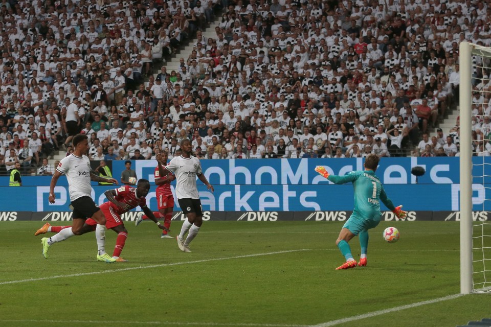 Ex-Liverpool star Sadio Mane netted Bayern Munich's third goal