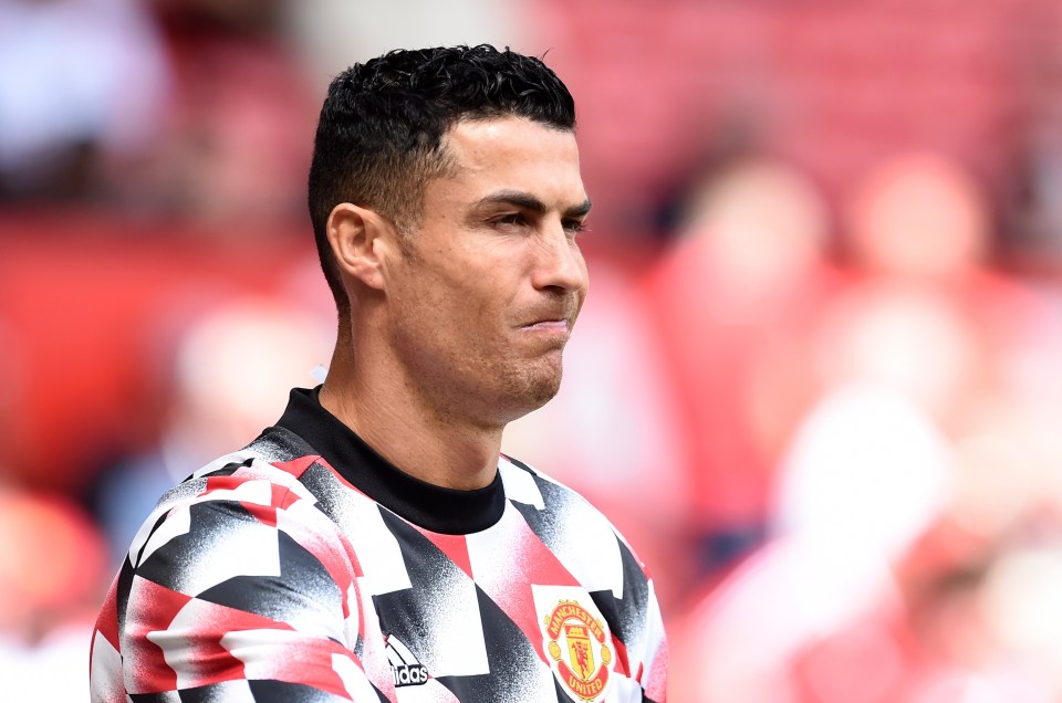 Cristiano Ronaldo was benched for Manchester United's Prem opener