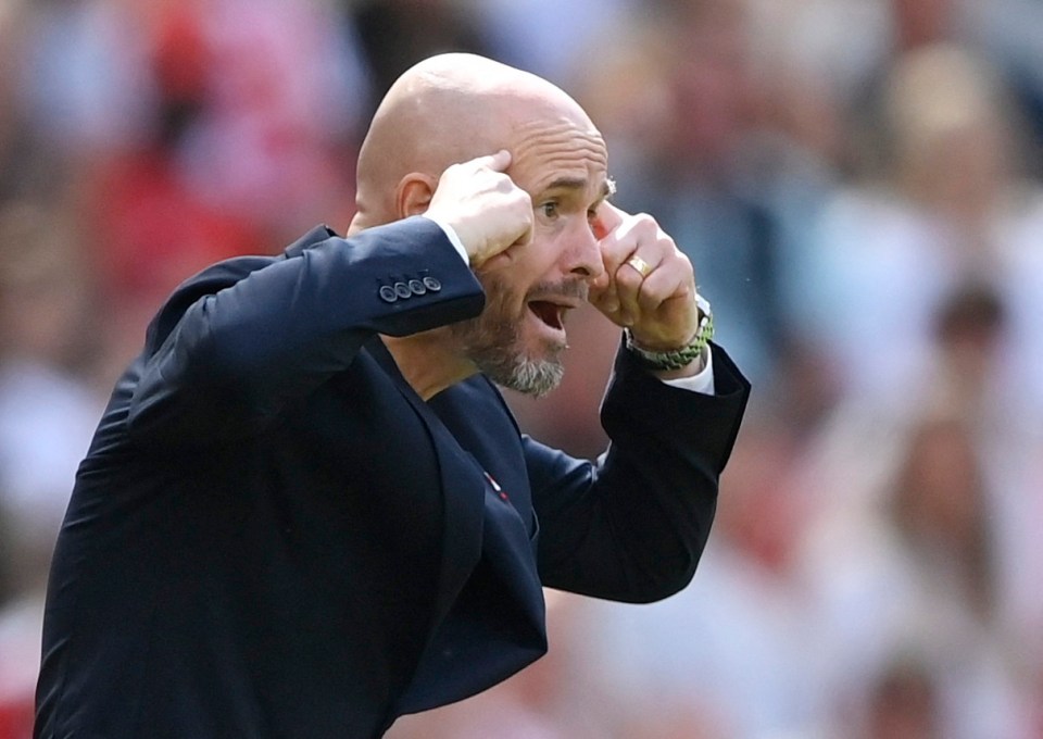 Manchester United manager Erik ten Hag's debut was accompanied by a poor result