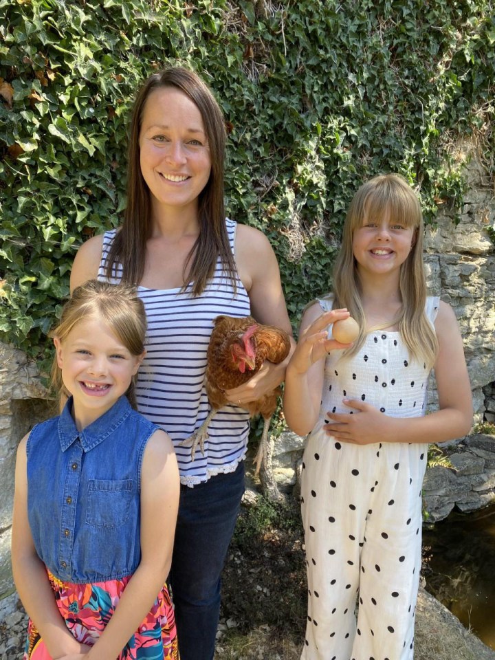 Owner Annabel Mulcahy found the egg in her coop’s nesting box on Saturday morning