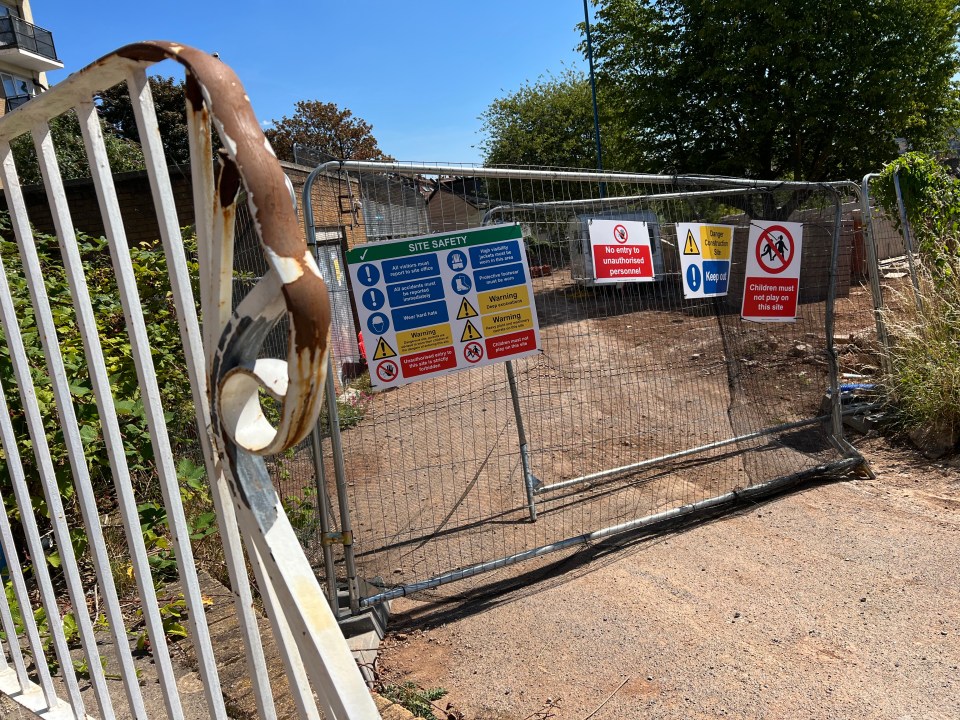 Neighbours have complained about dust, mud and noise