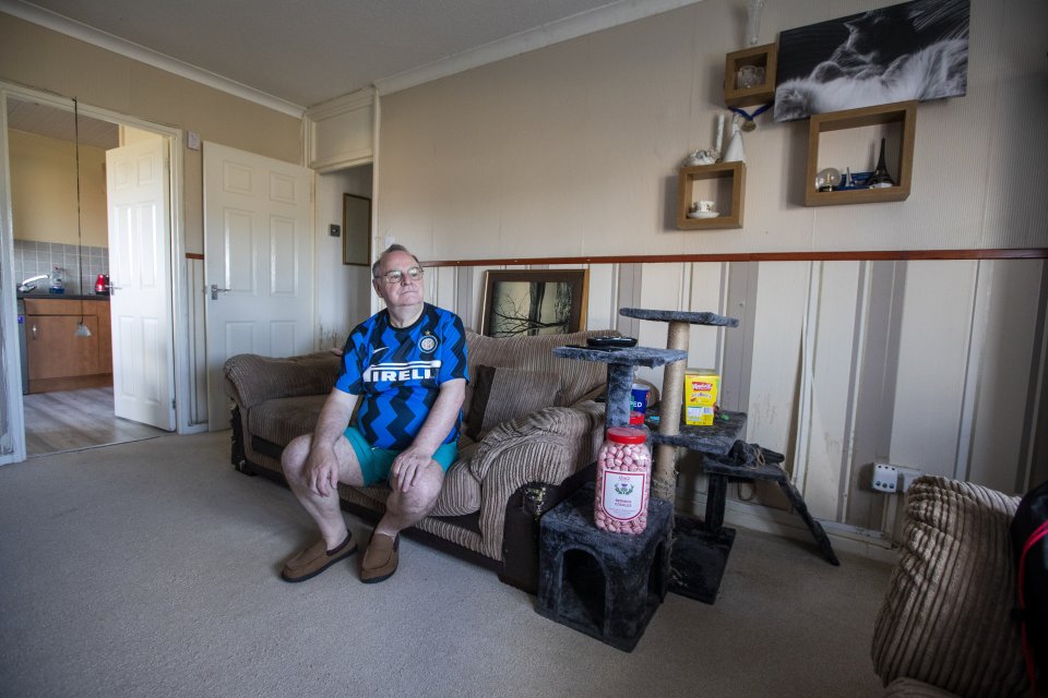 The council have offered him £35k and two years' rent but he does not want to give up home ownership