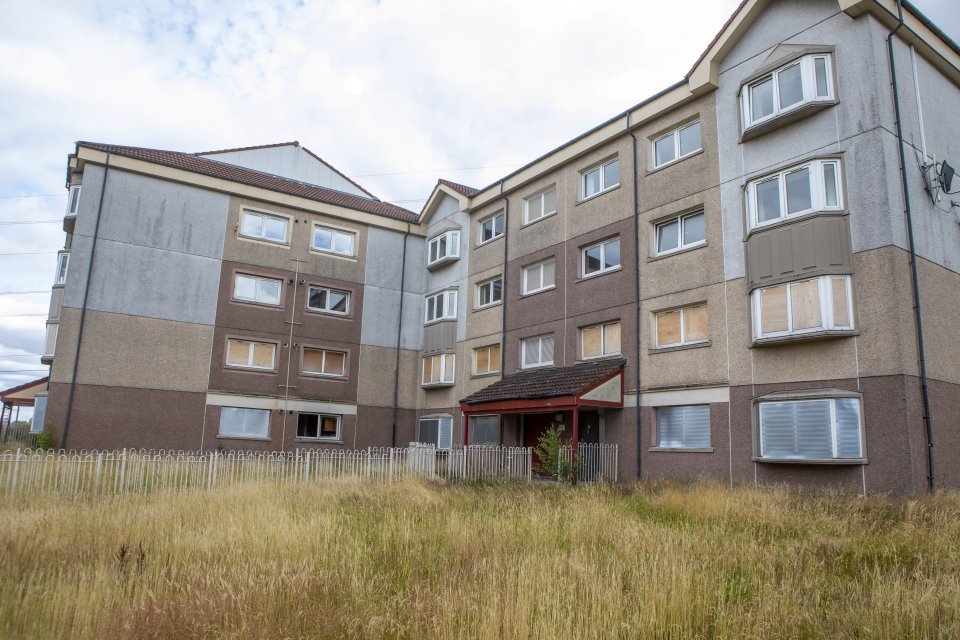 His home in North Lanarkshire is due for demolition to be redeveloped