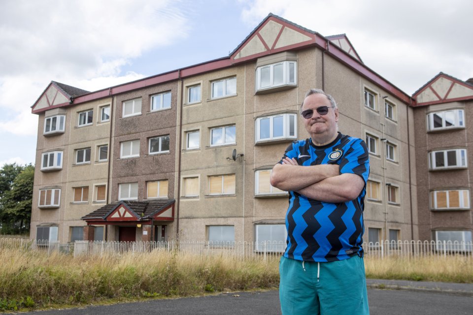 Nick Wisniewski's, 66, refuses to move out of his flat