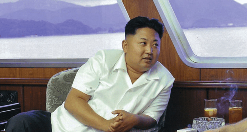 The North Korean leader relaxes on one of his many yachts in 2013