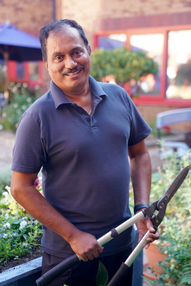 Ram Kurapati found out about his Who Cares Wins nomination in the middle of a busy shift – and carried on working