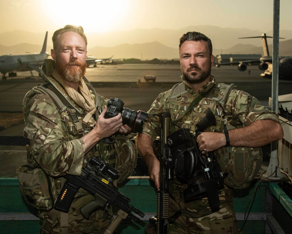 Petty Officer Ben Shread and Flight Lieutenant James Langan could not have foreseen the scale of the challenge troops were faced with