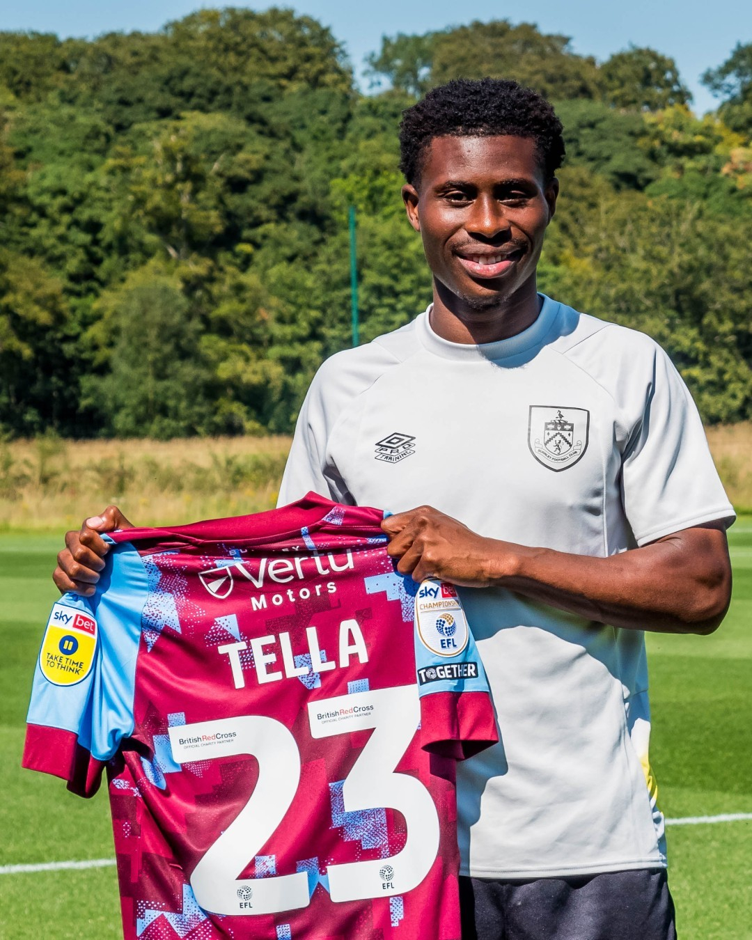 Tella joined Burnley today on a season-long loan move from Southampton