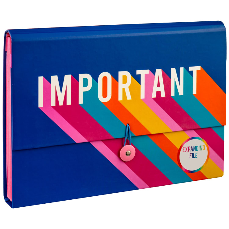 Get ready for September with this fun expandable file for just £4.50