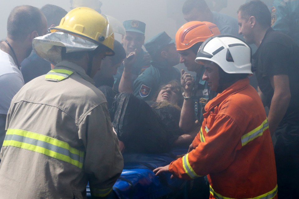 Dozens of people were hurt in the blasts