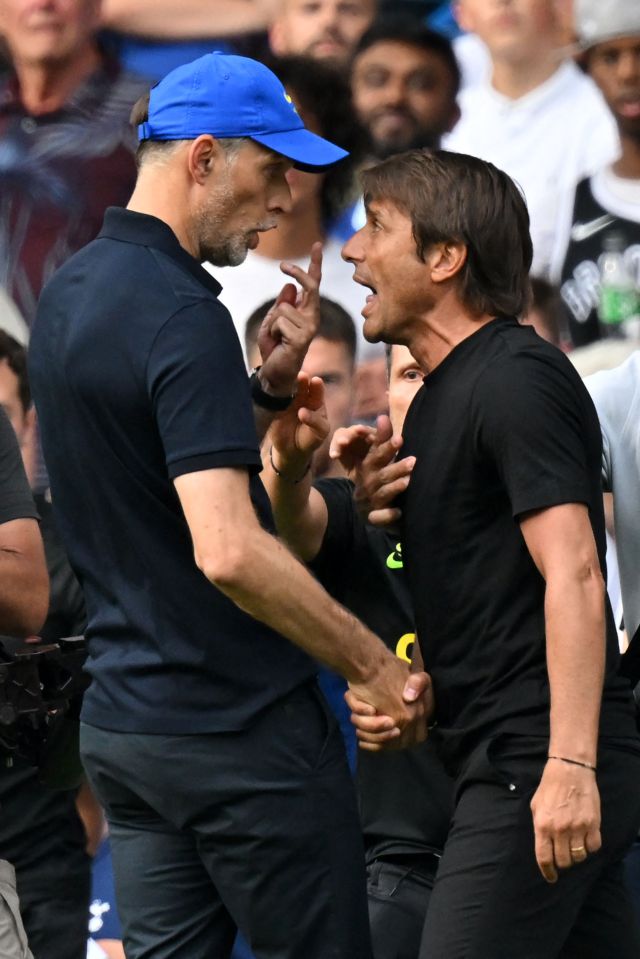 Tuchel told Tottenham boss Conte to look into his eyes after the match