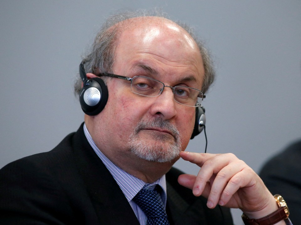 Iran denied any link with the knife attack on Sir Salman Rushdie yesterday — and blamed the writer for the horror