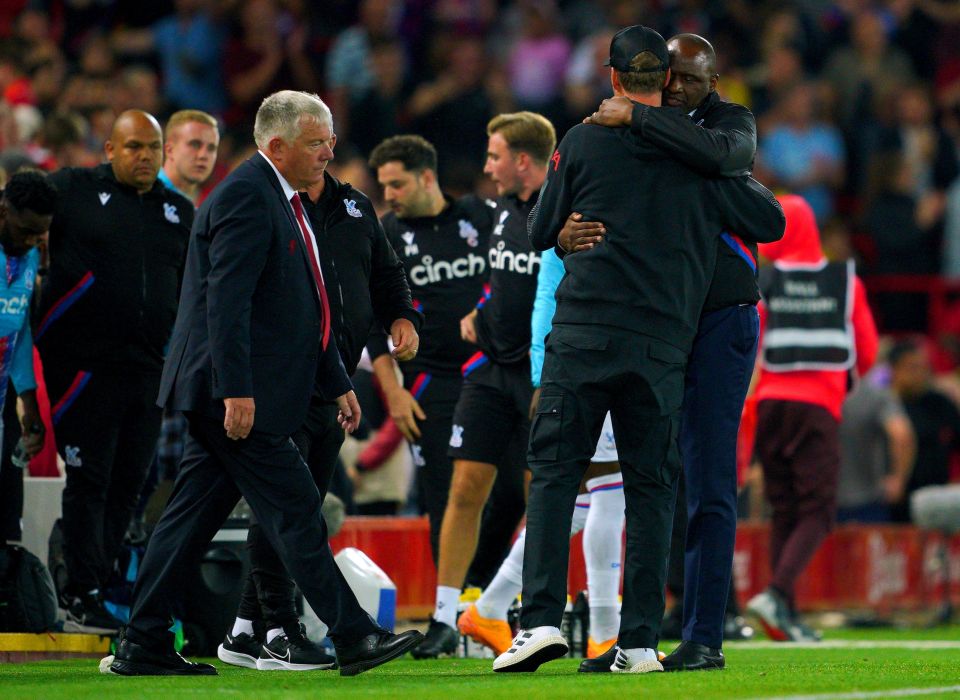 The points were shared between Jurgen Klopp and Patrick Vieira