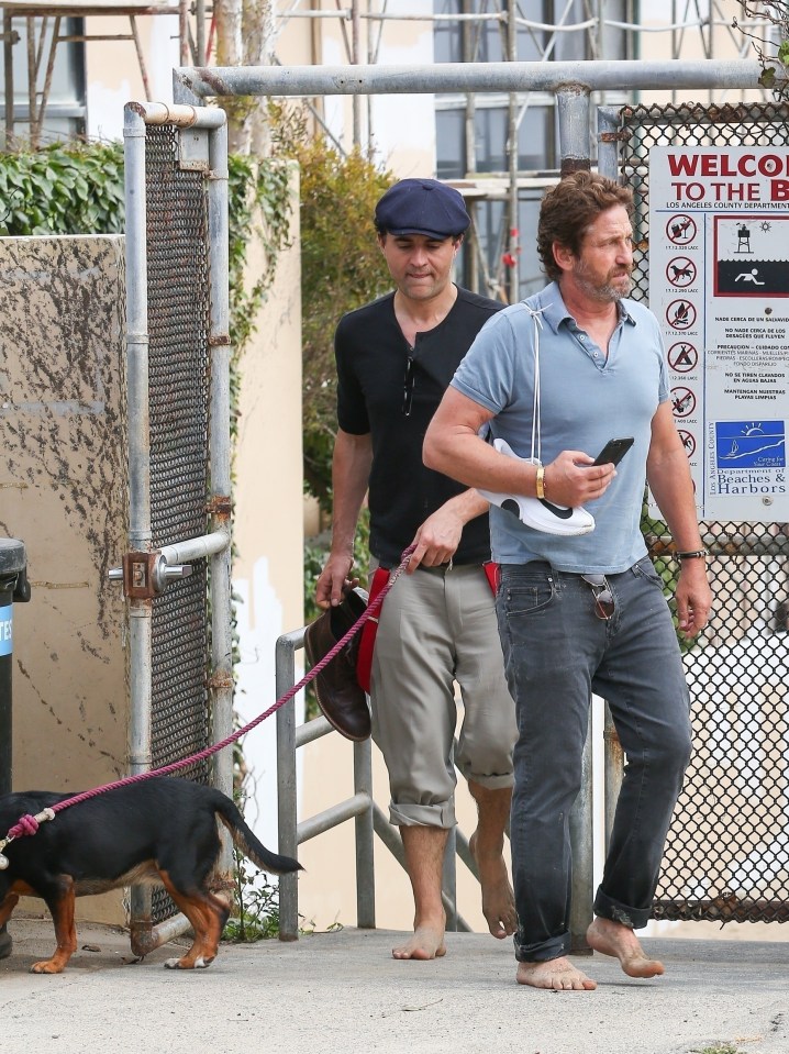 The friends were snapped barefoot together on June 11 in Malibu