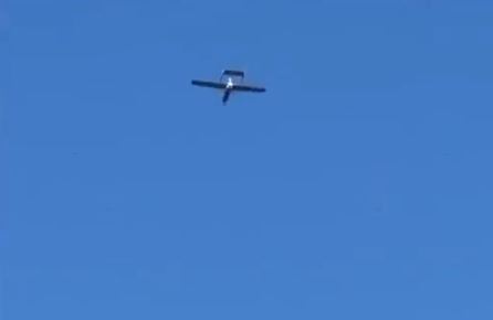 A drone was spotted over Sevastopol today