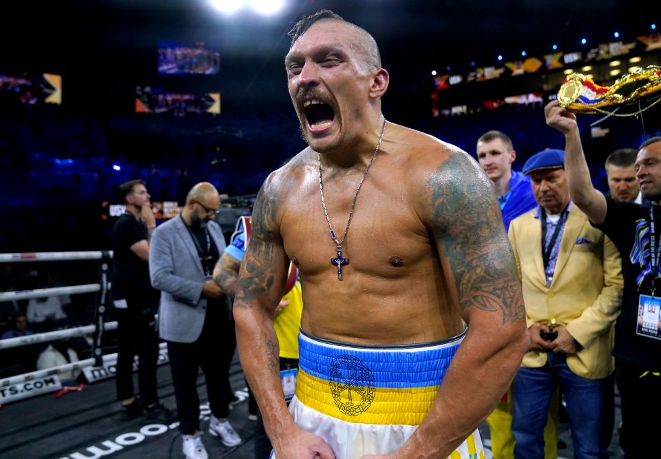 Oleksandr Usyk has ruled himself out of fighting Tyson Fury this year