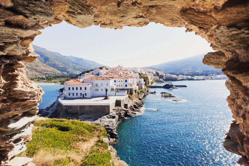 We loved the orange-roofed sugar-cube houses in the island’s little capital Chora five miles away