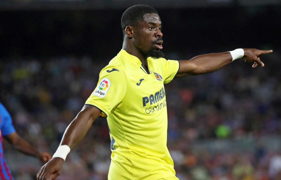 Serge Aurier spent last season at Villarreal