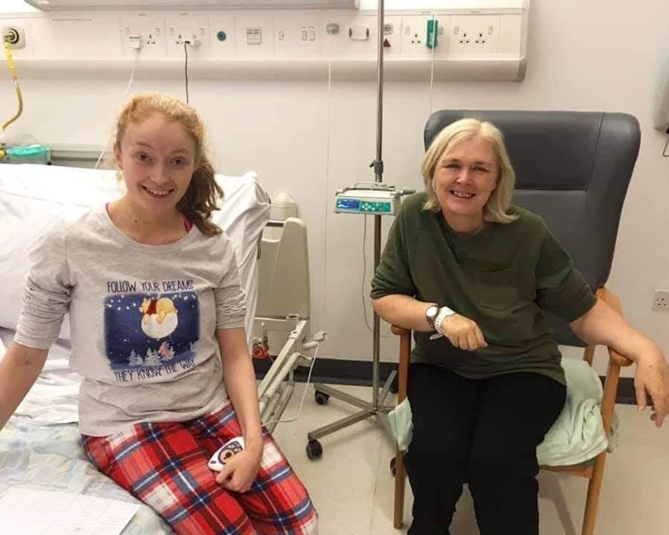 But years later - she needed a transplant, which her mum stepped up to give