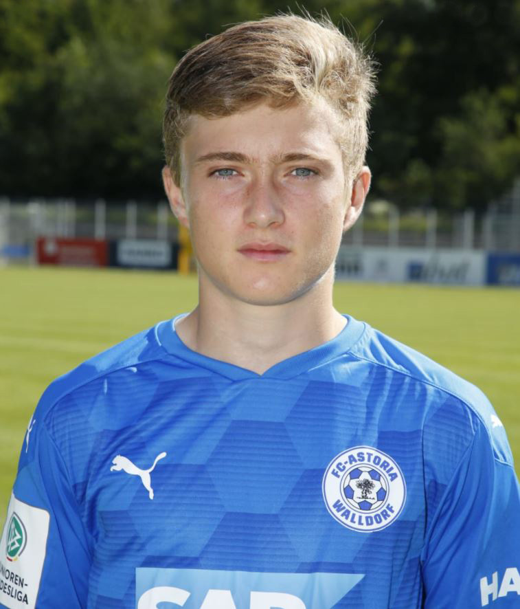 Phil Collins' son Matthew has joined German side Hannover after impressing at Astoria Walldorf