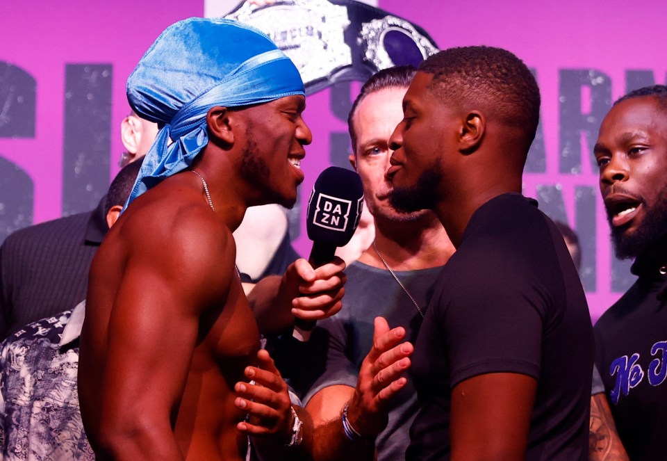 KSI is set to take on UK rapper Swarmz tonight