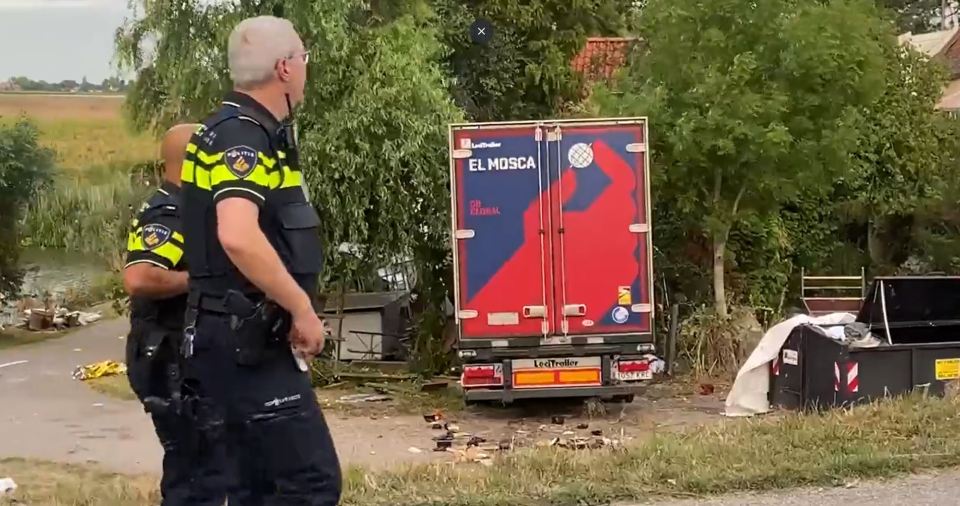 Six people were killed after a truck crashed into a neighbourhood barbecue